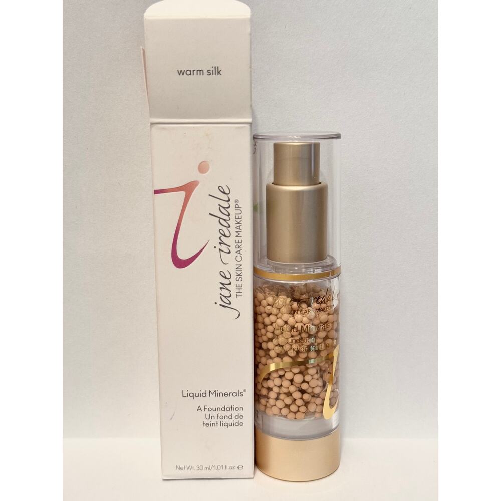 Jane Iredale Liquid Minerals Foundation - Warm Silk - NEW IN BOX